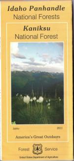 Kaniksu National Forest map cover
