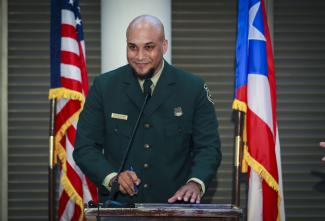 Forest Supervisor Keenan Adams 