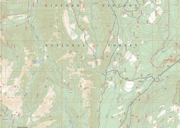 Topo map