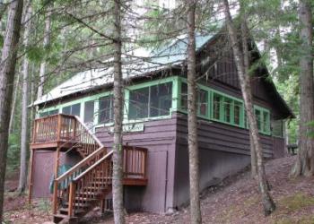A historic recreation residence building