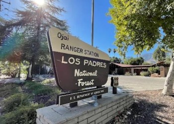 Ojai Ranger District Office sign